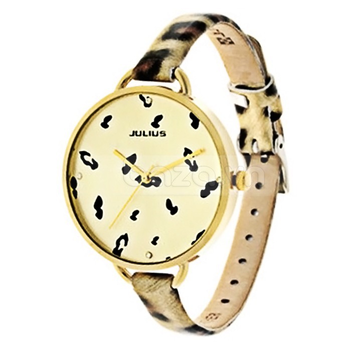 Đồng hồ nữ Julius  dây da thời trang 
