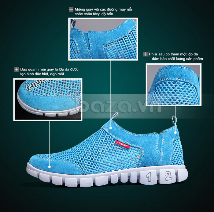 Baza.vn: Giày lưới Simier thoáng mát - Phong cách thể thao năng động (1307)