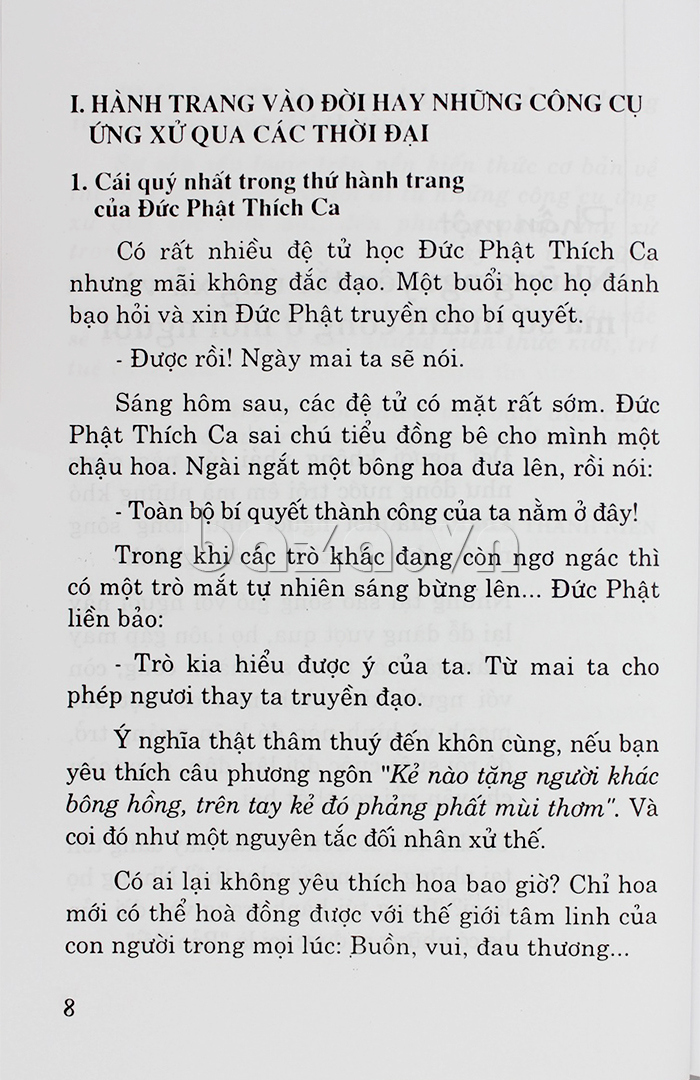 Trích đoạn hay sách sống đẹp " Nghệ thuật ứng xử và sự thành công của mỗi người  "