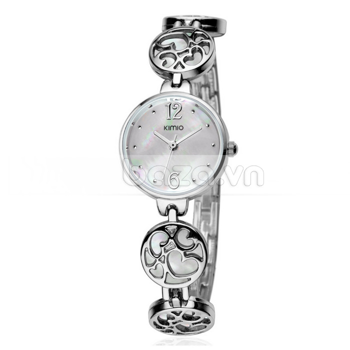 Baza.vn: Đồng hồ nữ KIMIO K488S-S0404 dạng lắc tay xinh xắn 