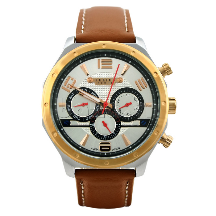 đồng hồ đeo tay nam Julius JAH-063 mặt cao cấp