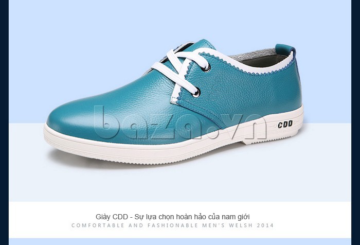 giày nam CDD 9211 màu xanh ngọc năng động