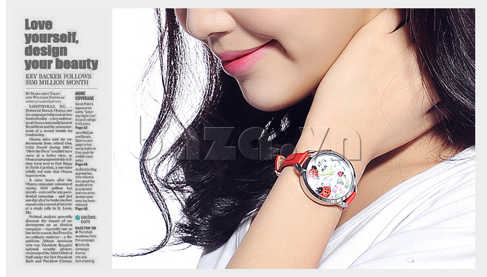 Đồng hồ nữ Mini MNS817 cánh cam luôn bên cạnh bạn 