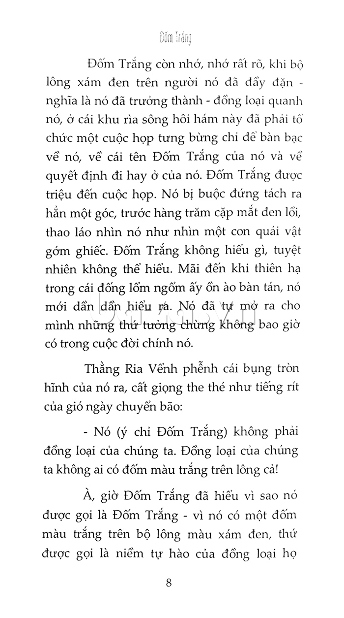 Đốm Trắng -Trương Thanh Thùy một cuốn sách hay 