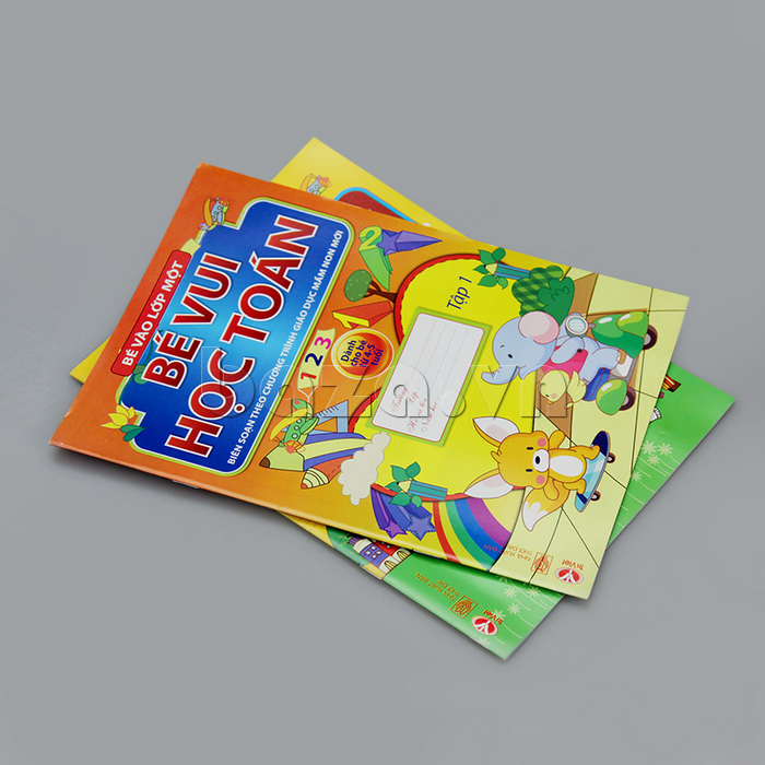 Sách hay Bé vui học toán - Dành cho bé 4-5 tuổi - Tập 1