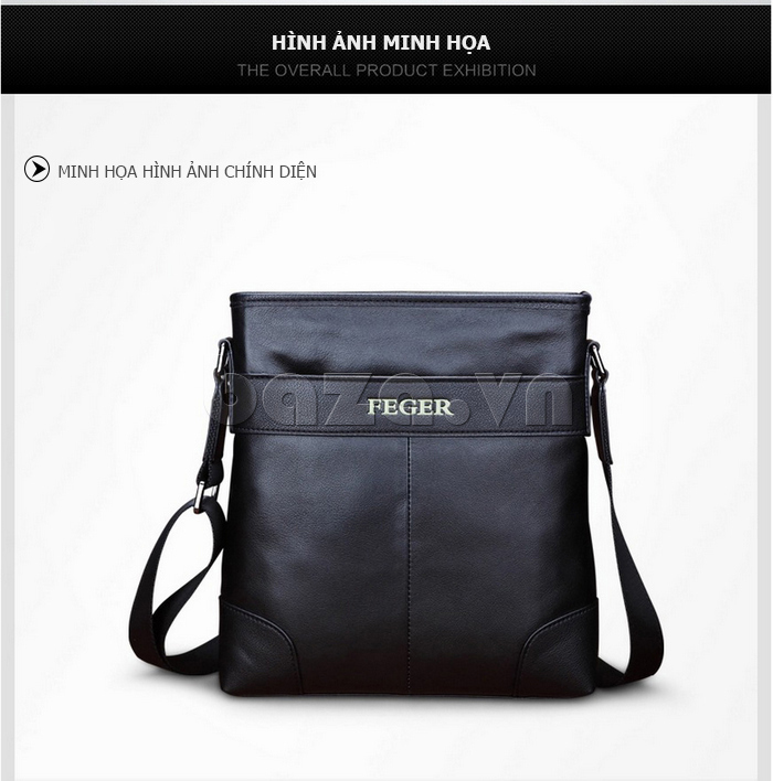 Túi nam đeo vai thời trang Feger 986-1 - nổi bật