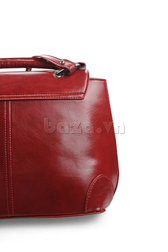 Túi đeo vai khóa xoay Styluk GVN001 túi xách màu đỏ 