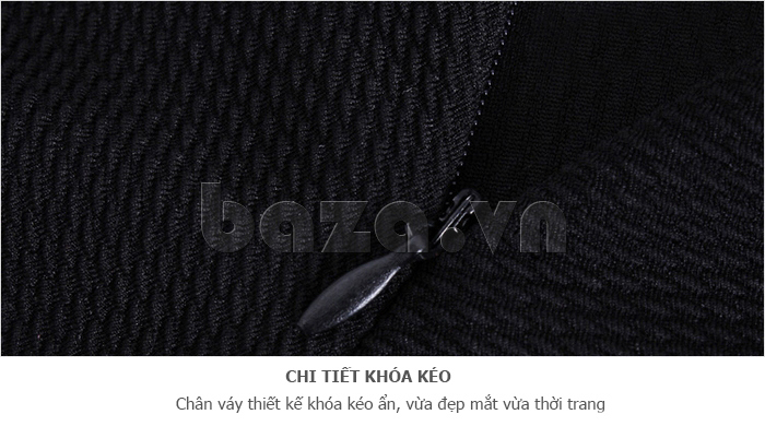 Bộ áo croptop váy chữ A Hàn Quốc HStyle MA4023
