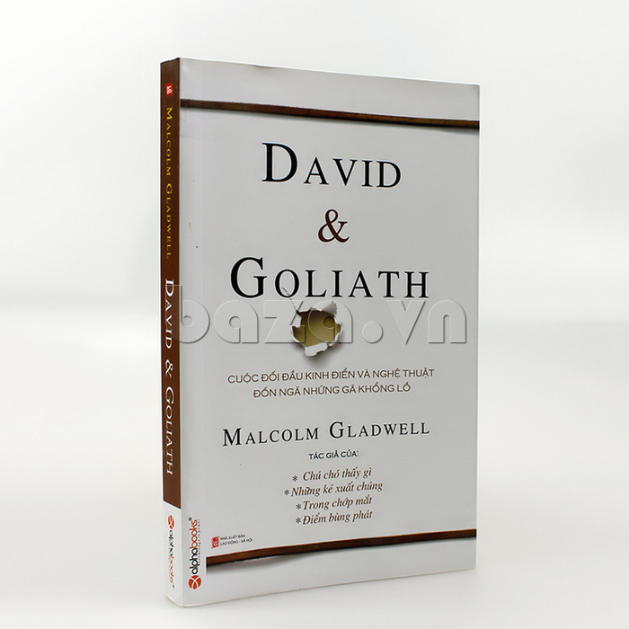 Sách kinh tế đầu tư "David và Goliath " Malcolm Gladwell  kim chỉ nam đi đến thành công
