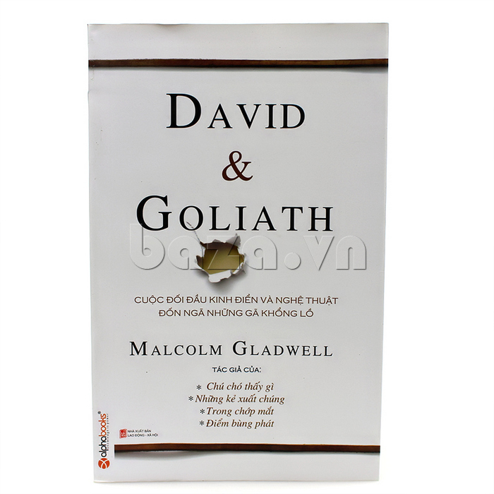 Sách kinh tế đầu tư "David và Goliath " Malcolm Gladwell 