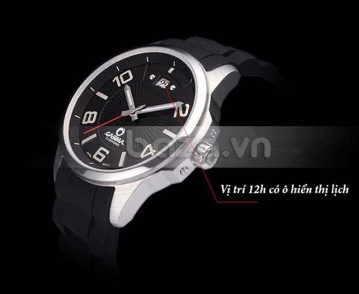 Đồng hồ nam Casima CR-5109-SP7 kim chỉ giờ trau chuốt 