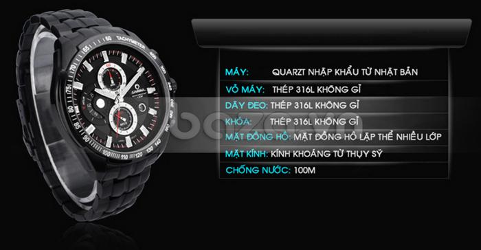 thông tin của Đồng hồ nam Casima ST-8101-S8