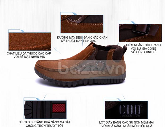 Phong cách thiết kế độc đáo của giày nam CDD 051