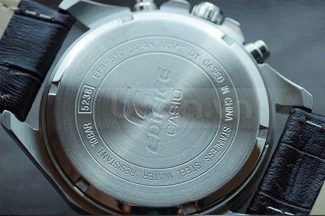 baza.vn:Đồng hồ Casio Dòng EDIFICE EFR-510L-1AVDF (Đen (N1)) tinh tế