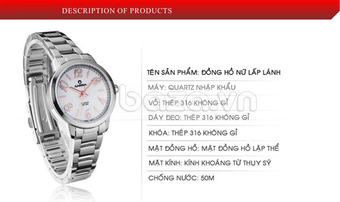 Đồng hồ nữ Casima SP-2901