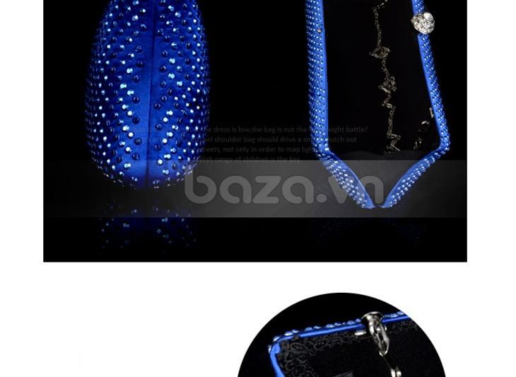 Baza.vn: Túi xách thời trang Mostyle họa tiết kim cương