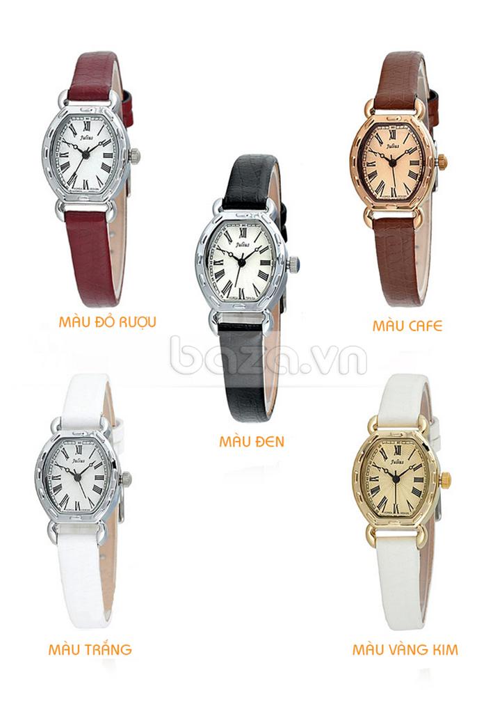 Đồng hồ nữ Julius Venus Style cao cấp có 5 phiên bản