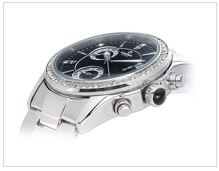 Đồng hồ Casima cho nữ được lắp mặt kính khoáng chống xước nhập khẩu từ Thụy Sỹ\