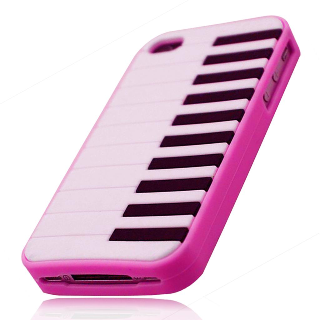 Baza.vn: Vỏ Iphone 4/4s Piano Silicon