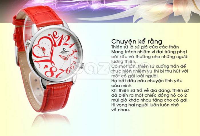 Thiết kế chiếc đồng hồ dựa trên câu chuyện tình ngọt ngào và lãng mạn