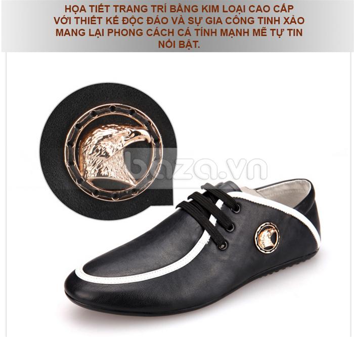 Giày nam CDD AN53201  màu đen sang trọng