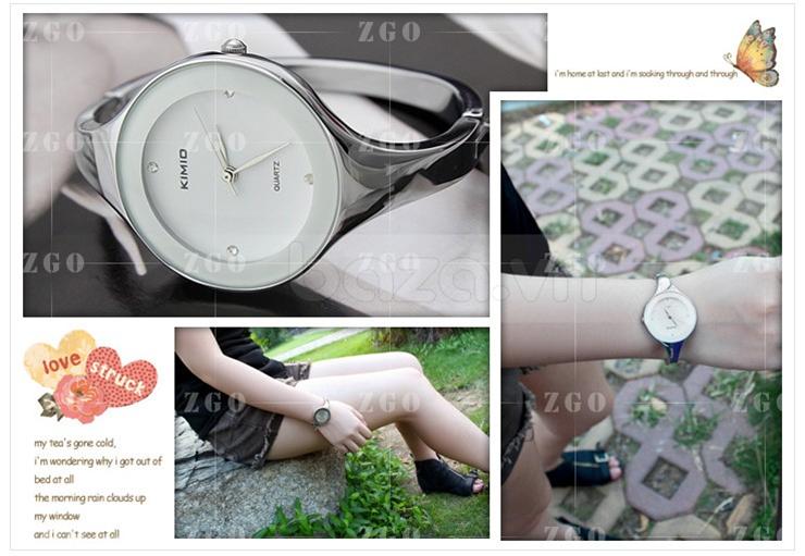 Baza.vn: Đồng hồ thời trang KIMIO kim cương Hàn Quốc