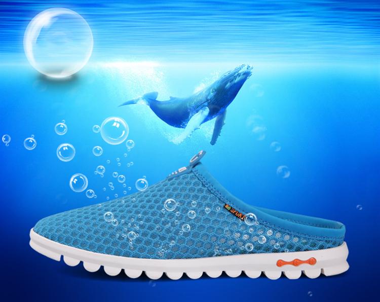 giày CDD D557 màu xanh nước biển tươi mát