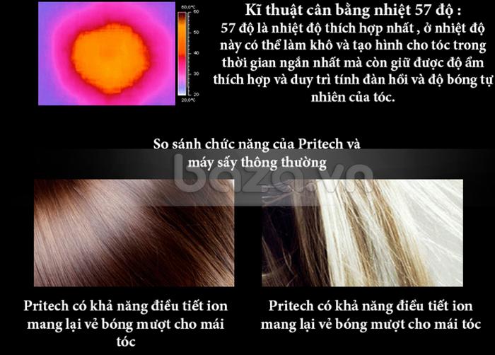 Máy sấy tóc Pritech TC-1601 dễ sử dụng