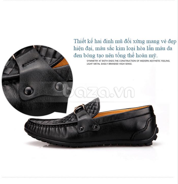 giày da CDD AN52901 có thiết kế đinh mũ đối xứng