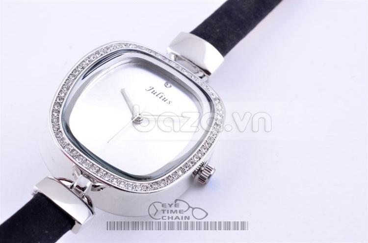 Baza.vn: Đồng hồ nữ Phong Cách Vintage đính đá pha lê 