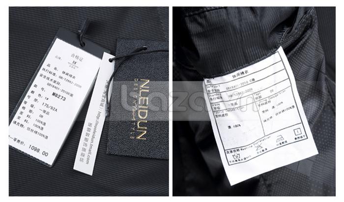 Áo khoác Jacket nam Nleidun dáng dài - Áo khoác nam cao cấp chính hãng
