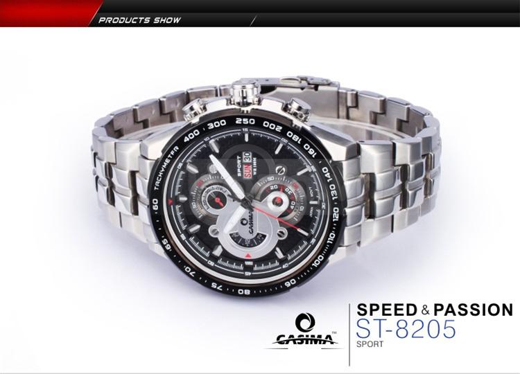 Đồng hồ nam Casima ST-8205-S8 thiết kế đặc biệt