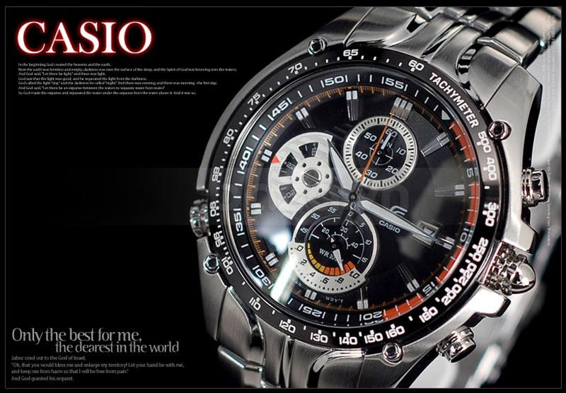 đồng hồ nam Casio Edifice EF-543D-1AVDF thuộc dòng đồng hồ thể thao