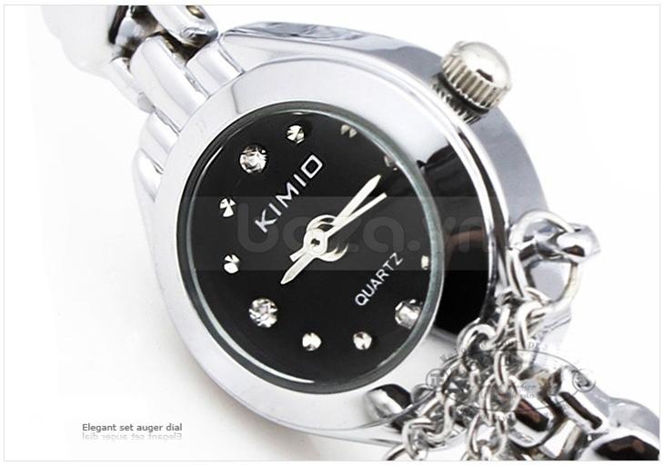 Baza.vn : Đồng hồ Kimio vòng tay thời trang kim cương Hàn Quốc trẻ trung 