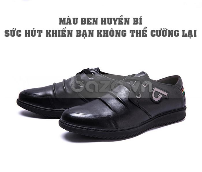 giày nam CDD 5811 màu đen sang trọng