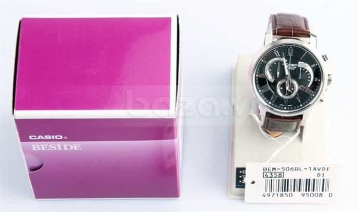 Baza.vn: Đồng hồ Casio Dòng Beside BEM-506BL-1AV thời trang