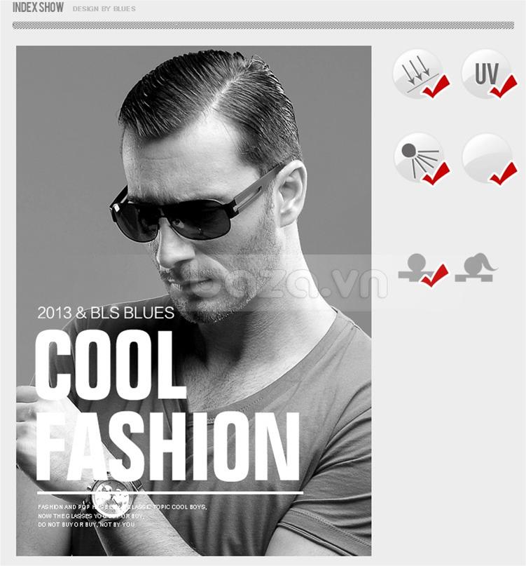 Baza.vn: Kính nam thời trang Cool Man