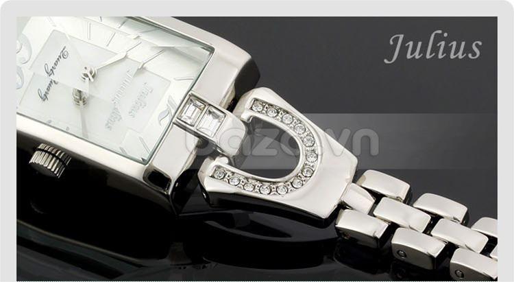 Đồng hồ nữ thời trang Hàn Quốc Julius JA-443 mặt thiết kế tinh xảo