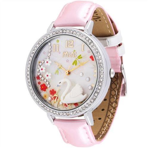 Đồng hồ nữ Mini Thiên nga trắng chất lượng cao cấp