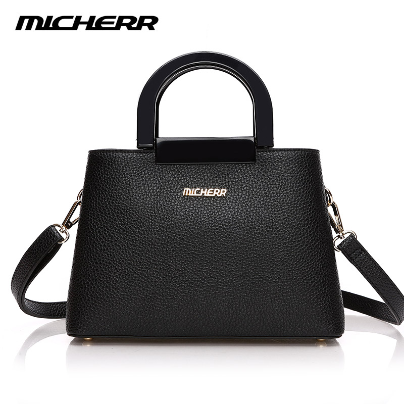 Túi xách satchel 2 ngăn khóa Micherr