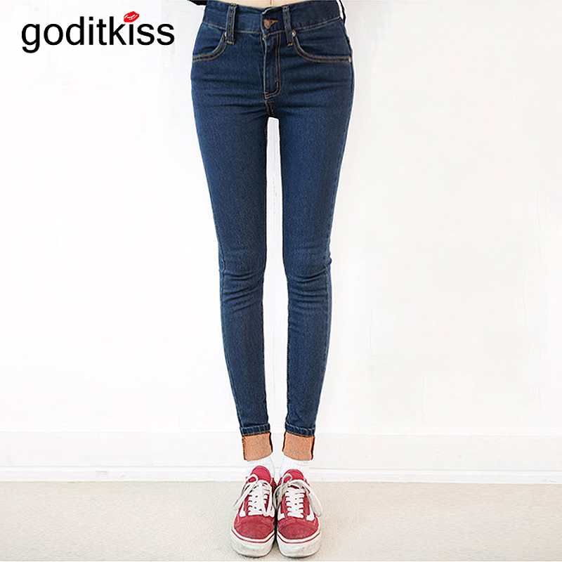 Skinny jeans nữ cạp cao Goditkiss