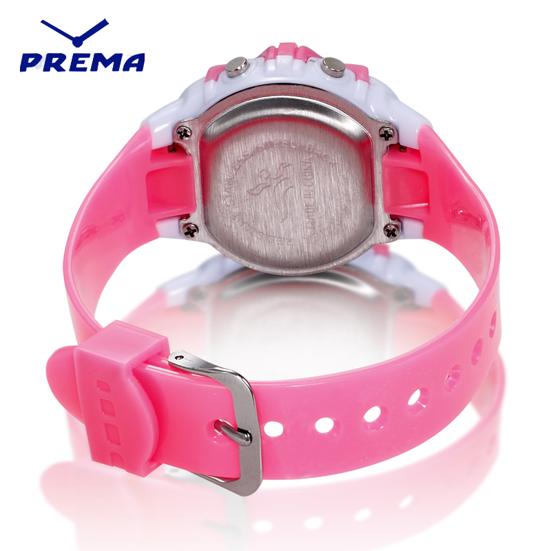 Đồng hồ đèn led trẻ em PREMA 7 sắc cầu vồng