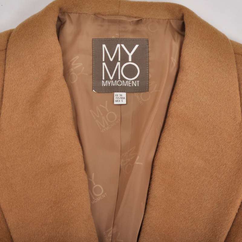 Áo vest lông cừu dáng dài Mymo