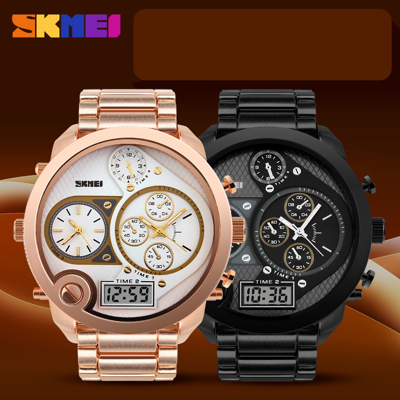 Đồng hồ điện tử nam Skmei Aviator Watch Oversized