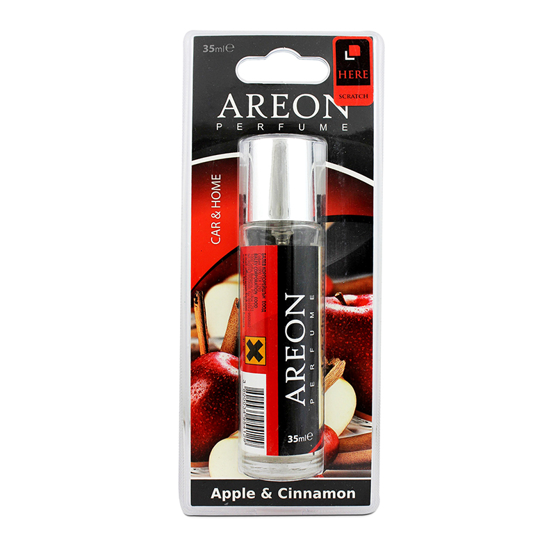 Nước hoa ô tô Areon Car Perfume 35ml Blister Apple & Cinnamon PFB02