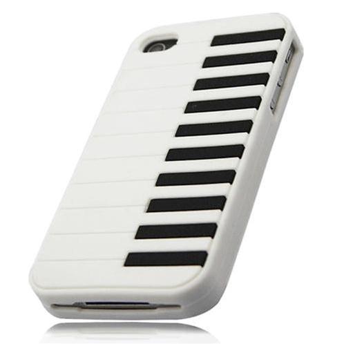 Vỏ Iphone 4/4s Piano Silicon