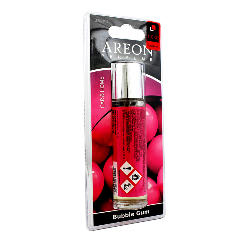 Nước hoa ô tô Areon Car Perfume 35ml Blister Bubble Gum PFB05