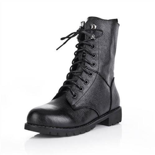 Combat boot nữ phong cách quân đội YiYa YY187-6