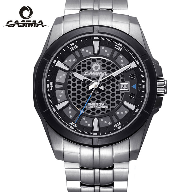 Đồng hồ nam năng lượng mặt trời Casima ER-9905
