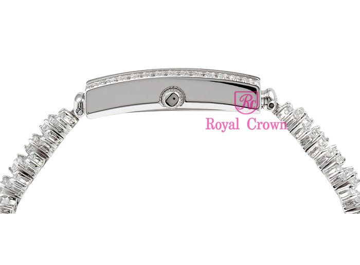 Đồng hồ nữ cao cấp Royal Crown 3818 mặt chữ nhật 